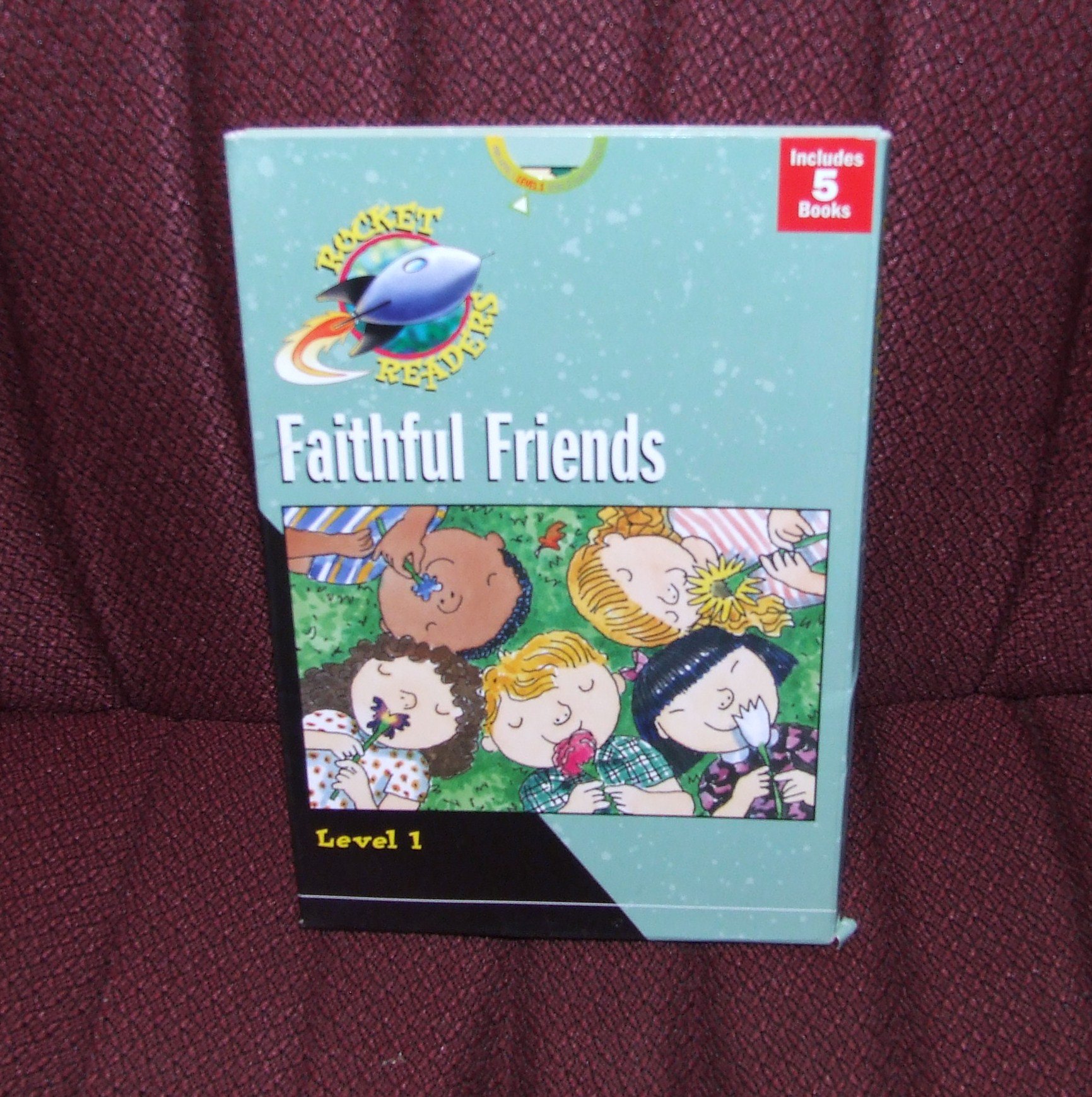 Faithful Friends: Saved by God/God Made Faces/That Hurt!/Watch Me Go/You're Going to Get it (Rocket Readers: Faithful Friends) Paperback – Import, 1 January 2004