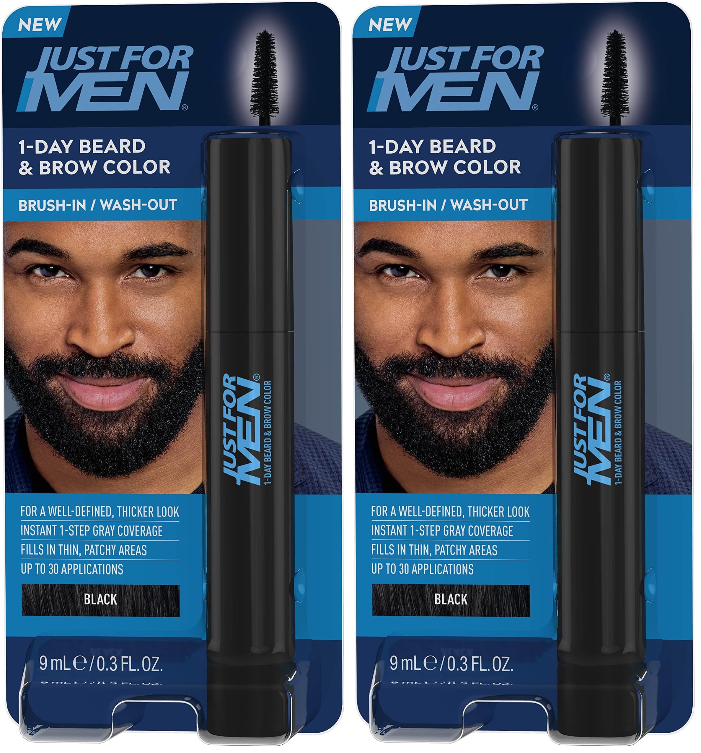 Amazon.com : Just for Men Beard & Brow Color, Temporary Color