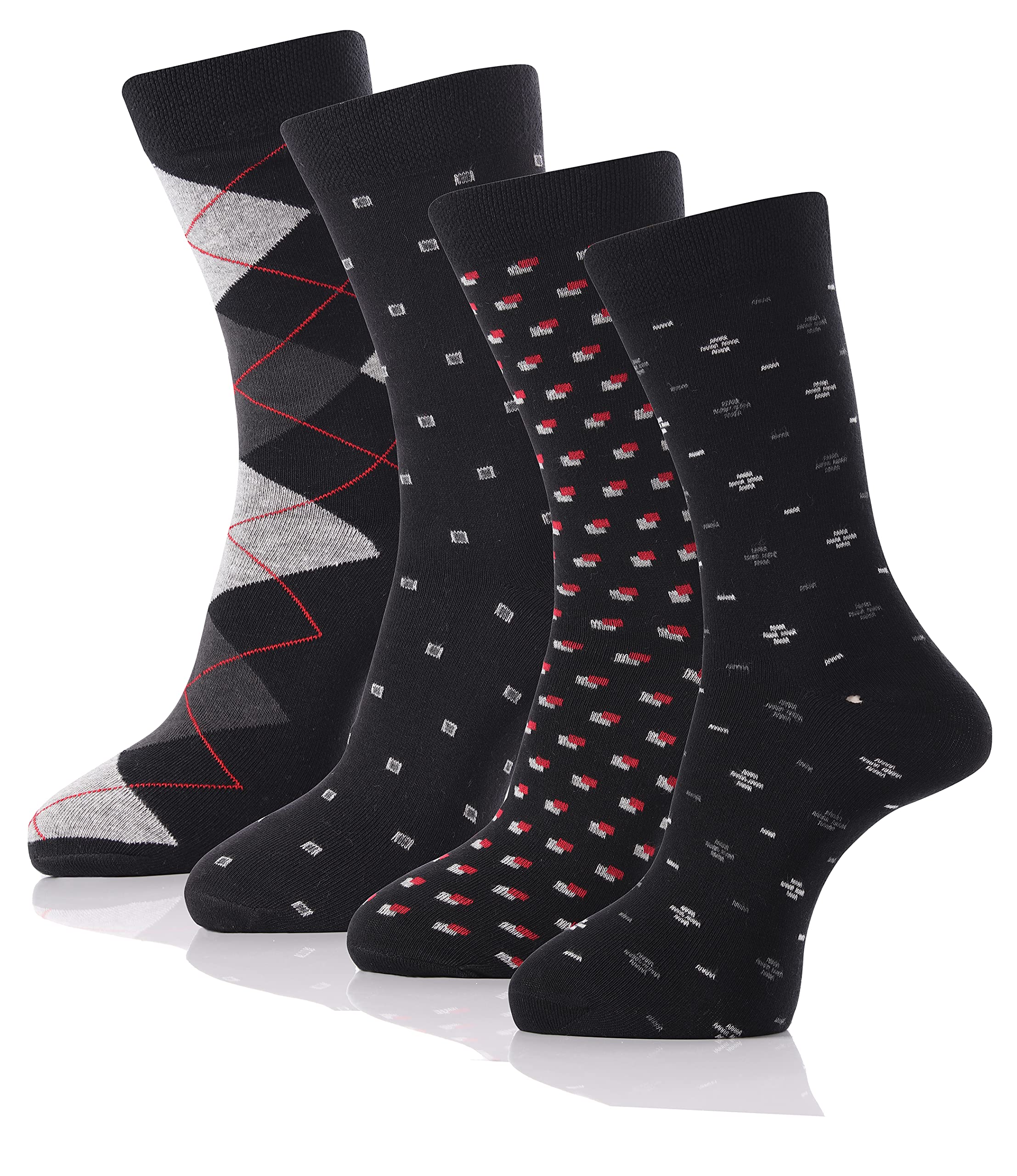 rc. royal class Men's Calf Length Formal And Casual Cotton Socks (Pack of 4 Pairs)-picture-52