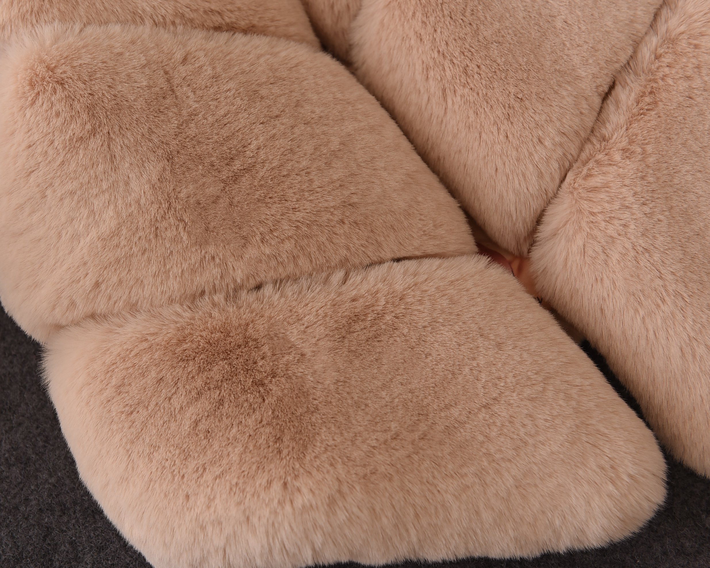 Los niños de otoño e Invierno Faux Fur Chalecos Los nuevos Cabritos imitación Fox Pelo Gilets Abrigos para Las niñas y los niños