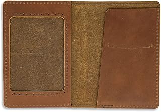 本革 パスポートとワクチンカードホルダー ワクチン用 パスポートホルダー, サドル(Saddle),