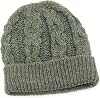 Aran Crafts One Size Irish Cable Knitted Honeycomb Hat (100% Merino Wool)