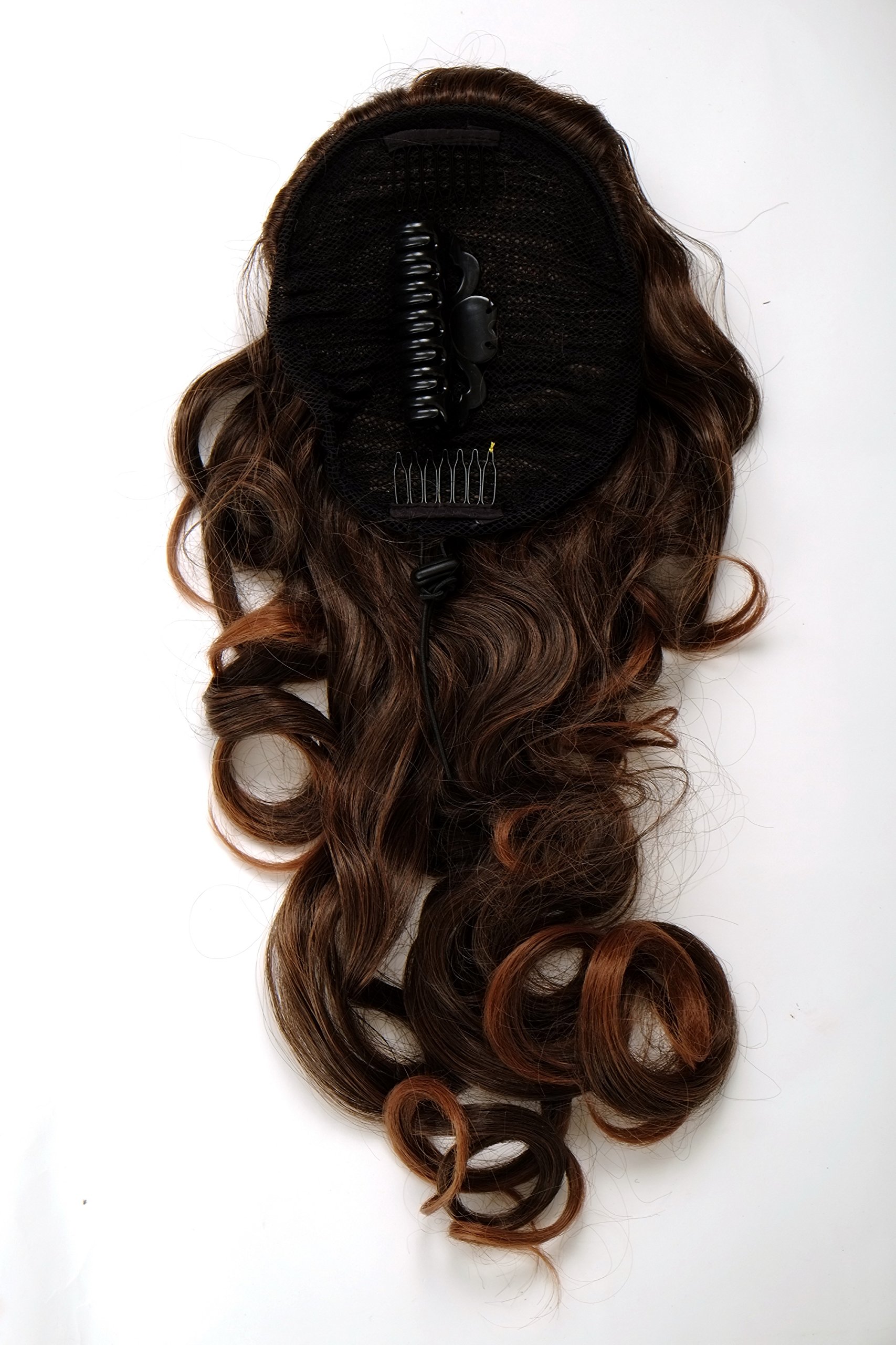 WIG ME UP WK08-3T30 Hairpiece ponytail with micro clamp - Image 2