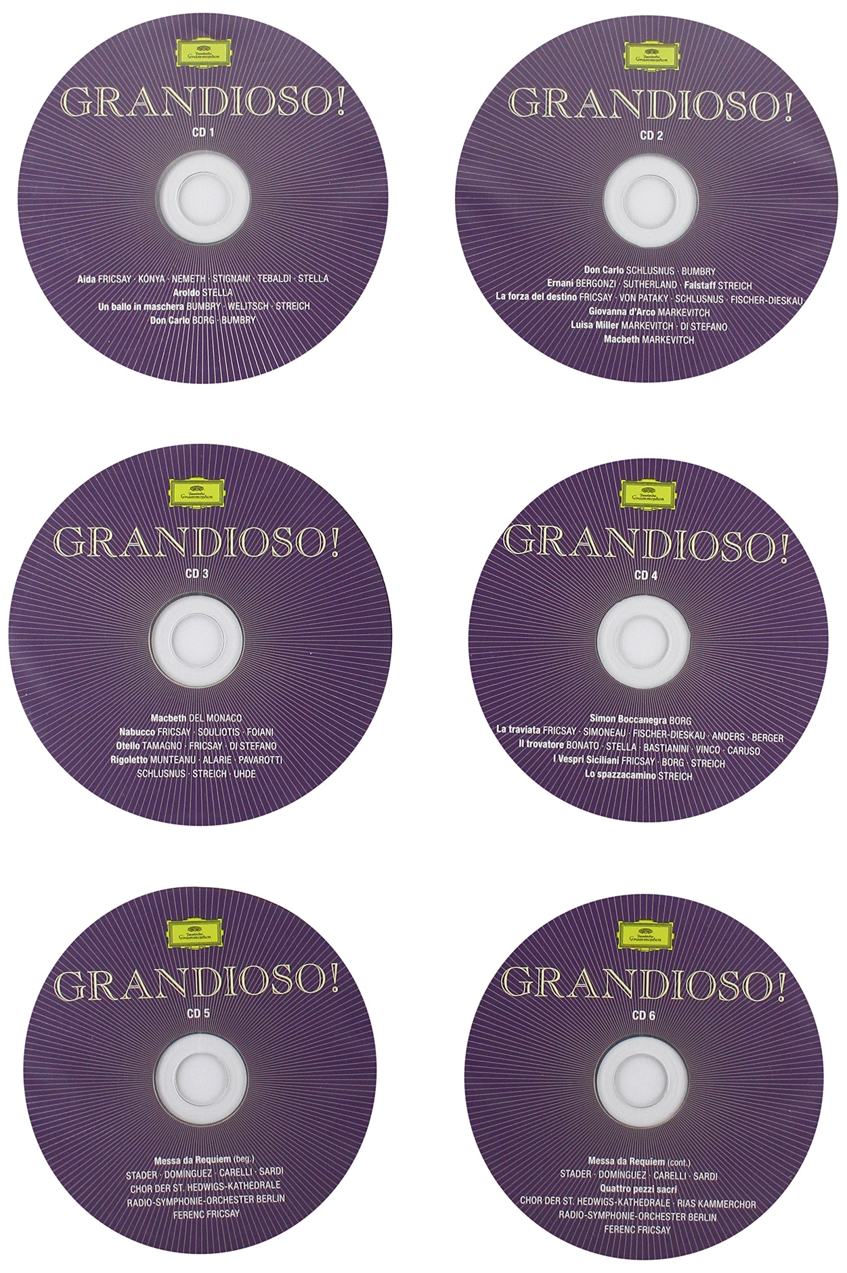 Grandioso! (Great Verdi Recordings From Caruso To