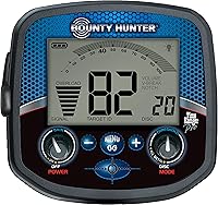 Vista 2 de Bounty Hunter Time Ranger Pro - Detector de metales con bobina de búsqueda DD impermeable de 11 pulgadas, color azul, audio de hierro ajustable