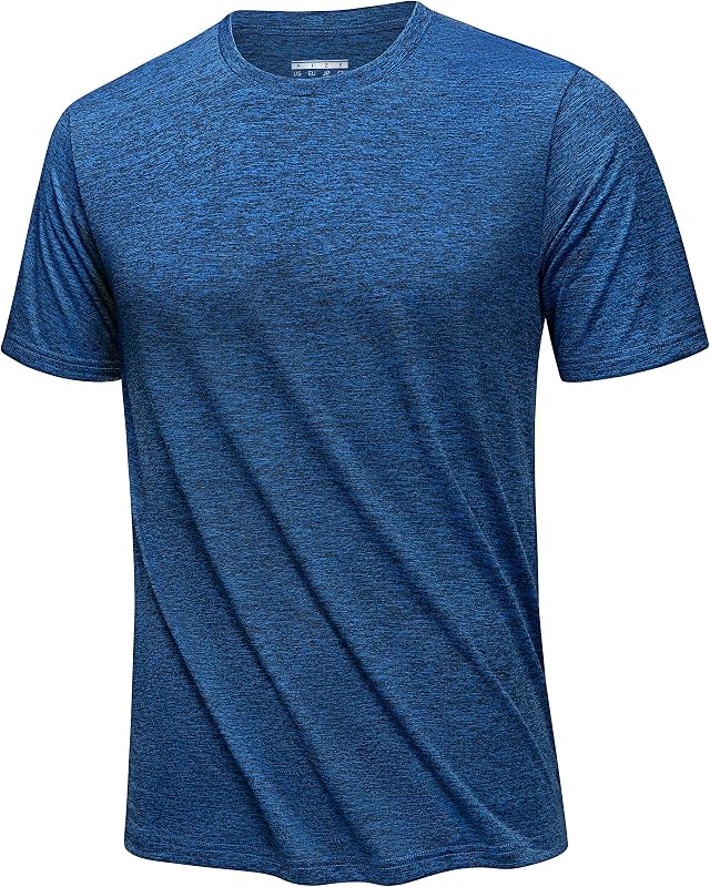 KEFITEVD Sportshirt Kurzarm Herren Funktionsshirt Sommer Laufshirt Leichte | Activewear,Leichtes,Atmungsaktives,Schnelltrocknend,Short Sleeve,Polyester,Sport.Sommer,Fitness,Funktions,Leichtes