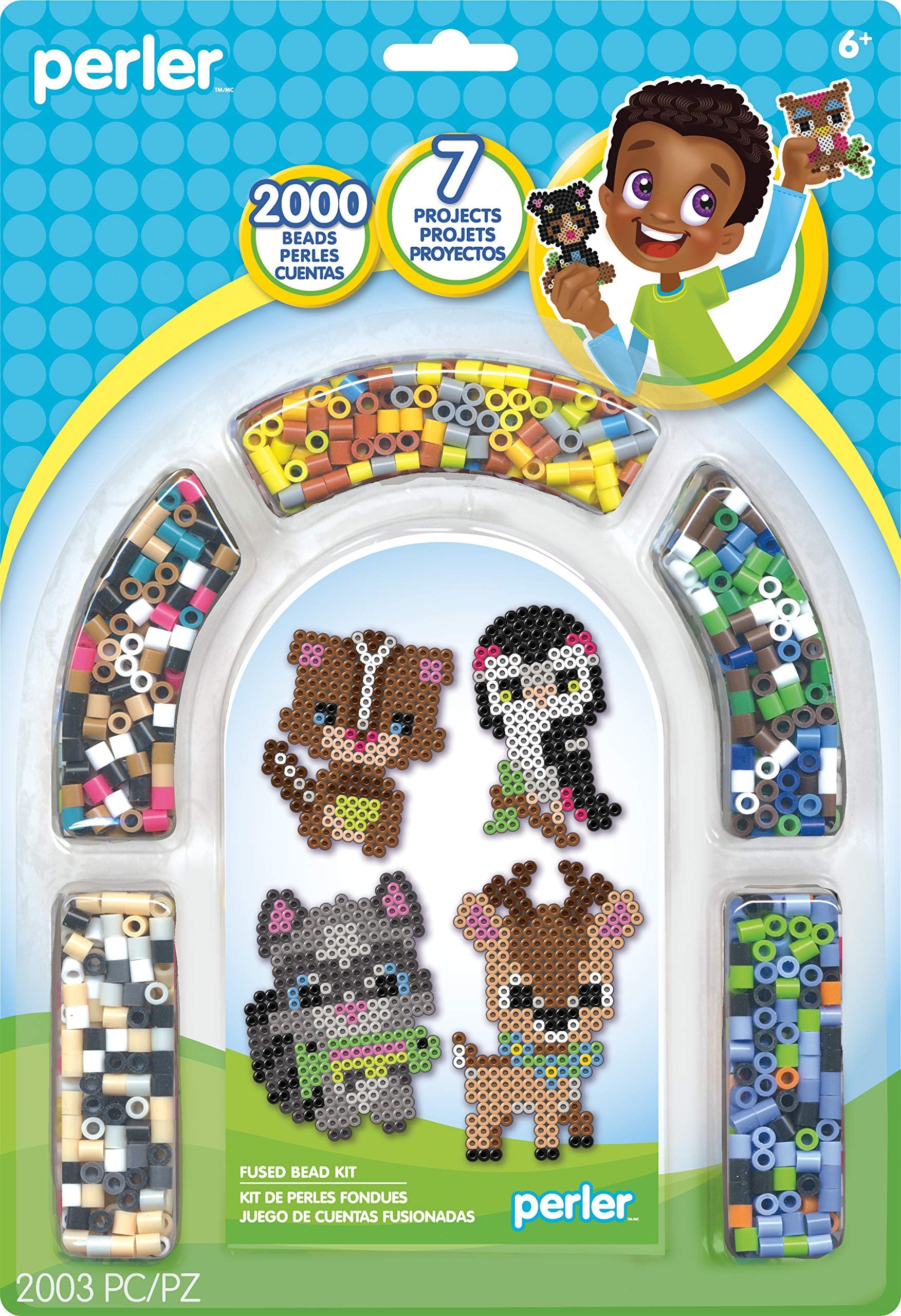 SIMPLICITY CREATIVE CORP PERLER Activity KIT FRI, Forest Friends Arch, One Size