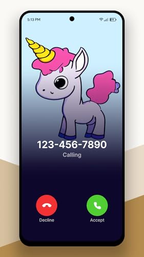 Unicorn Fake Call