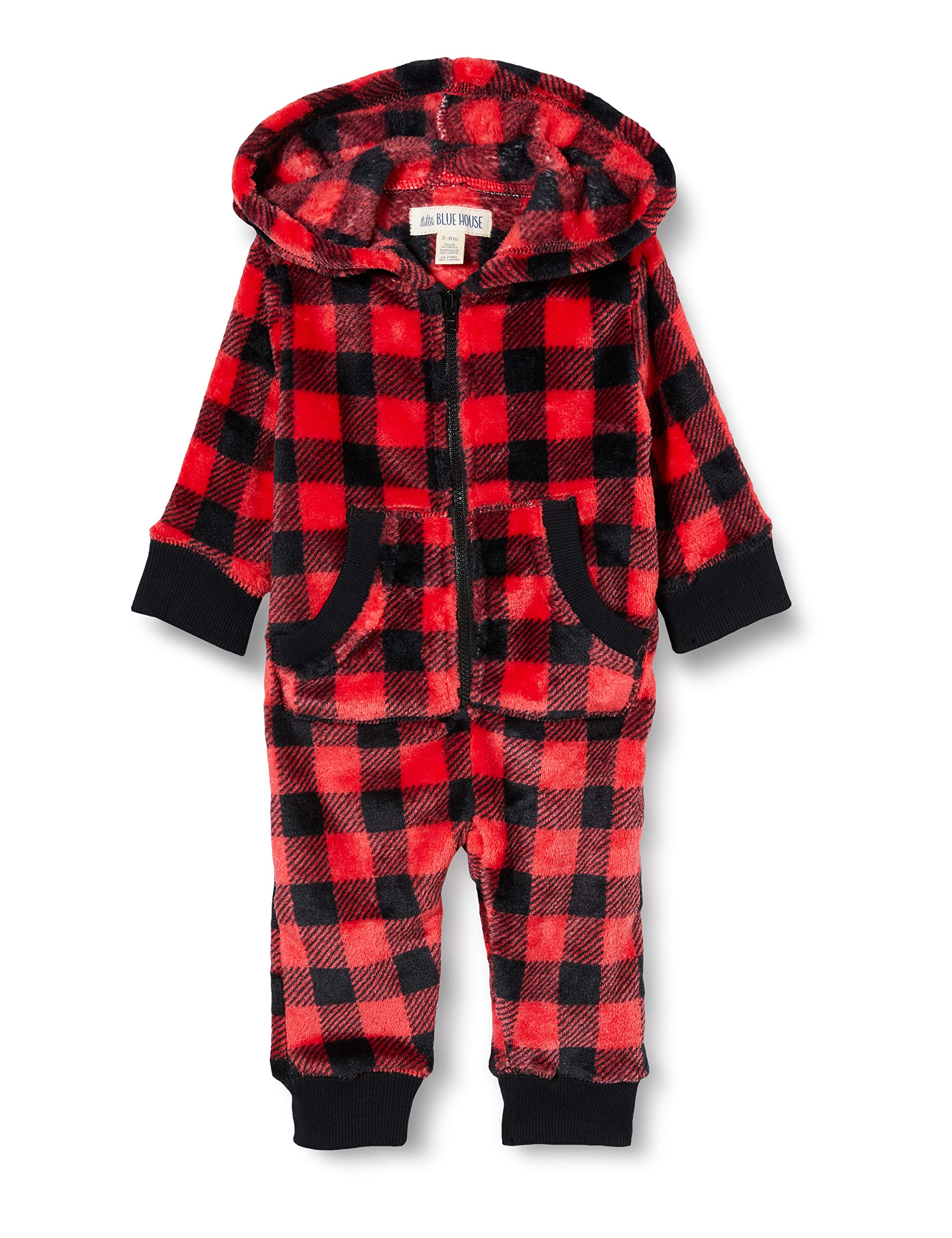Hatley Kleinkind, Mädchen Infant Hooded Fleece Jumpsuit Baby, Schlafsack