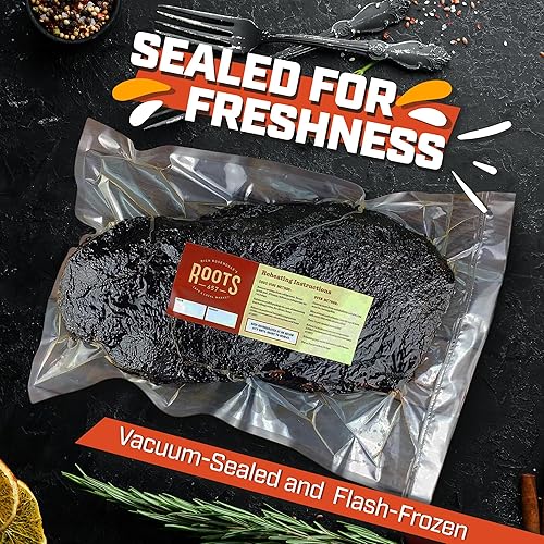 Miniatura 6 de Roots Renowned Pechuga ahumada de 18 horas de 8-10 libras, totalmente cocida, Master Chef preparado y enfriado, perfecto para cenas festivas, regalos