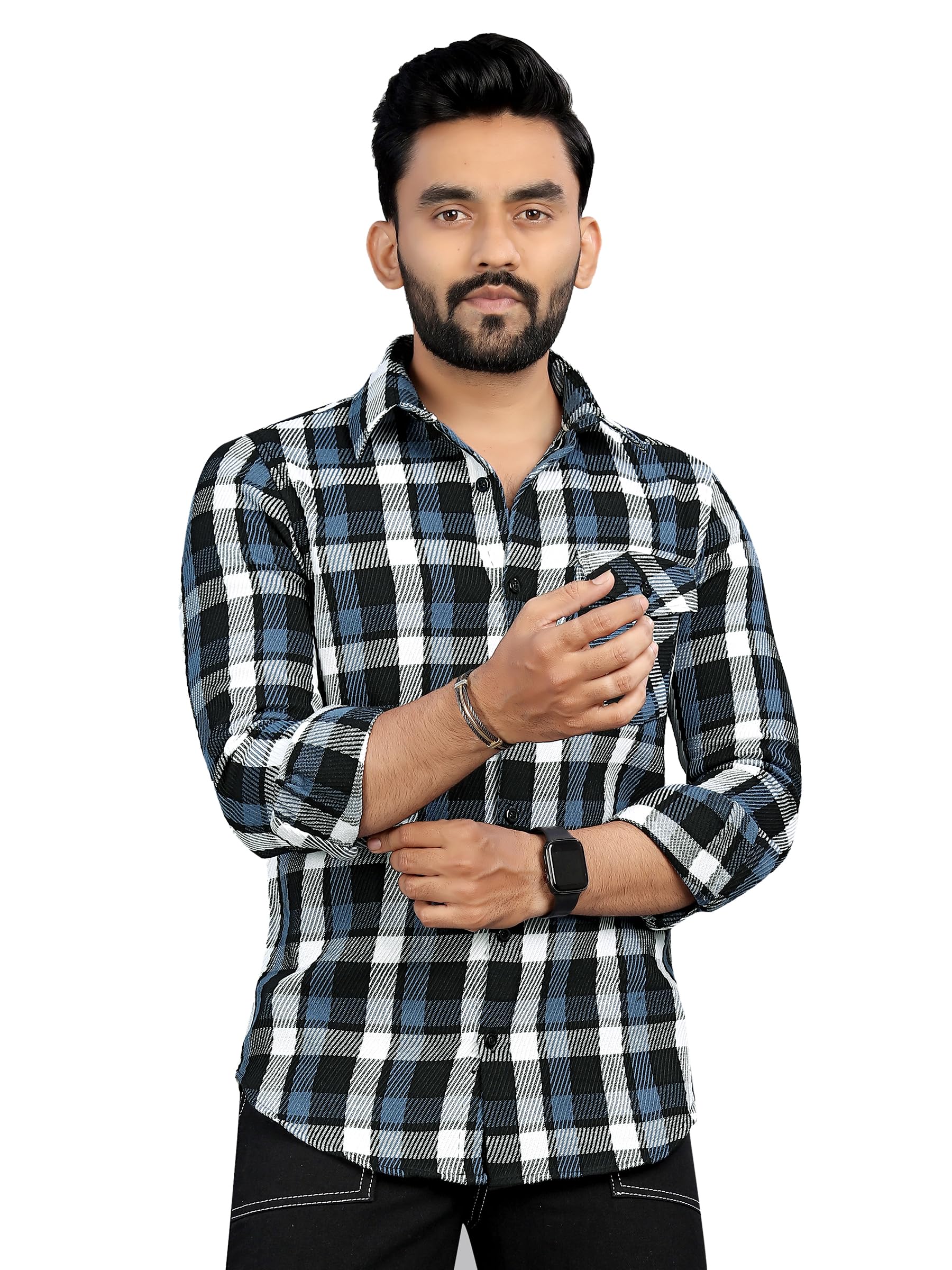 ELYYORK Winter Shirt||Winter Shirt for Men||Woolen Shirts for Men||Winter Shirt for Men Stylish||Winter Shirts for Men Latest||Winter Shirts for Men Check||CB-WNTRS-O1