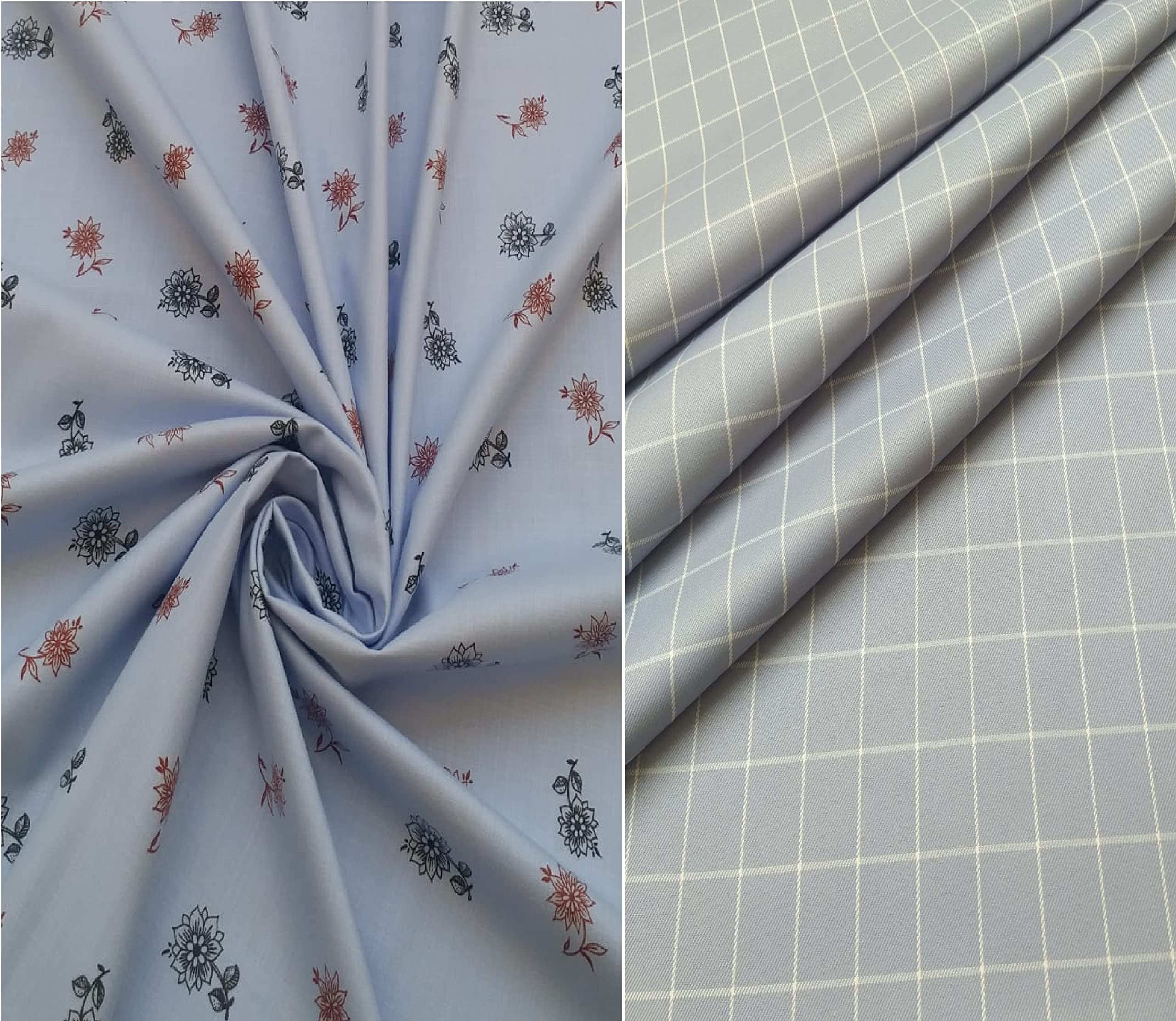 Pri & Su CottLinns Combo of Cotton Floral Shirt 500054 & Trouser 900104-picture-30