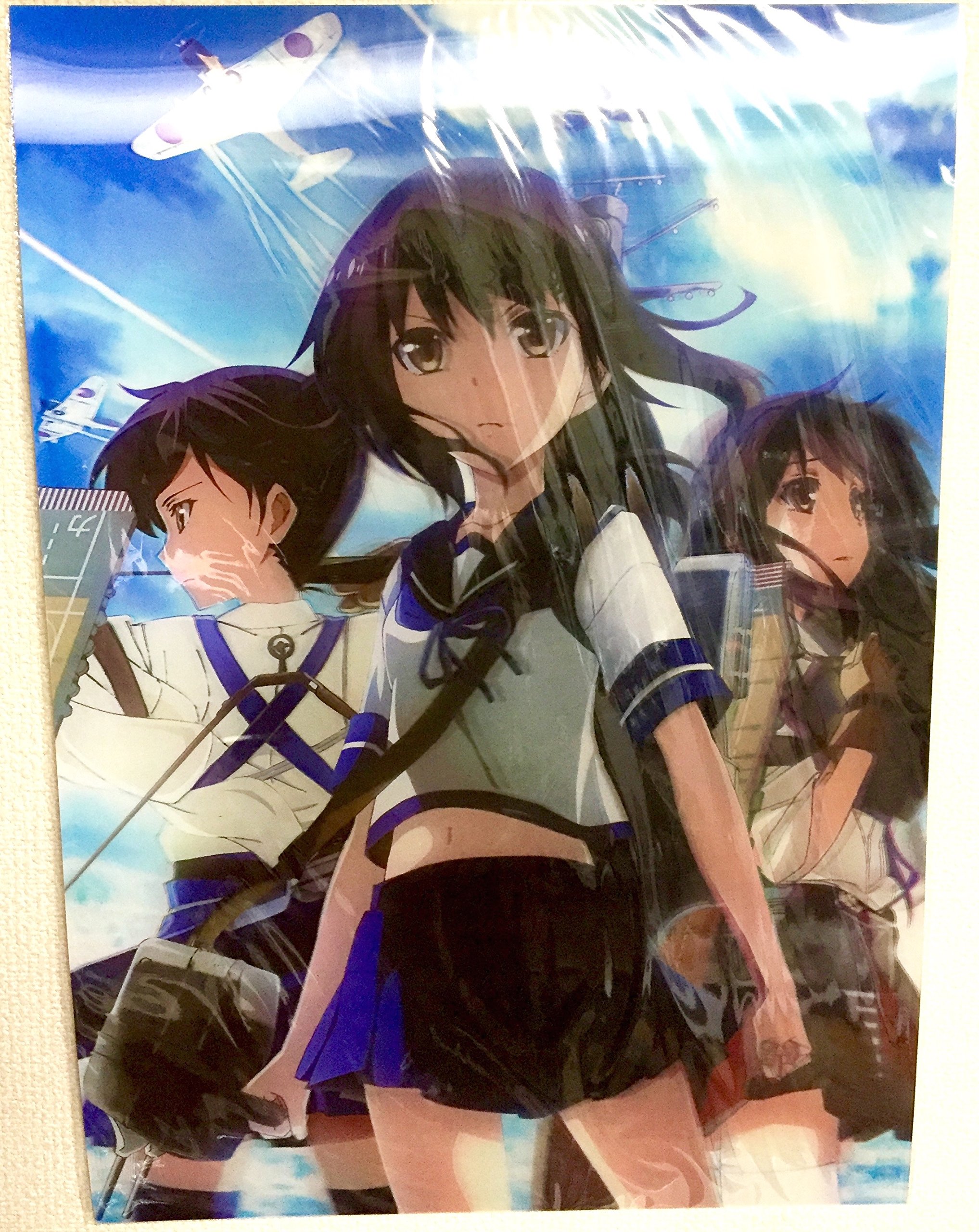 Amazon.co.jp: 艦隊これくしょん 艦これ 3Dポスター 吹雪&赤城&加賀 