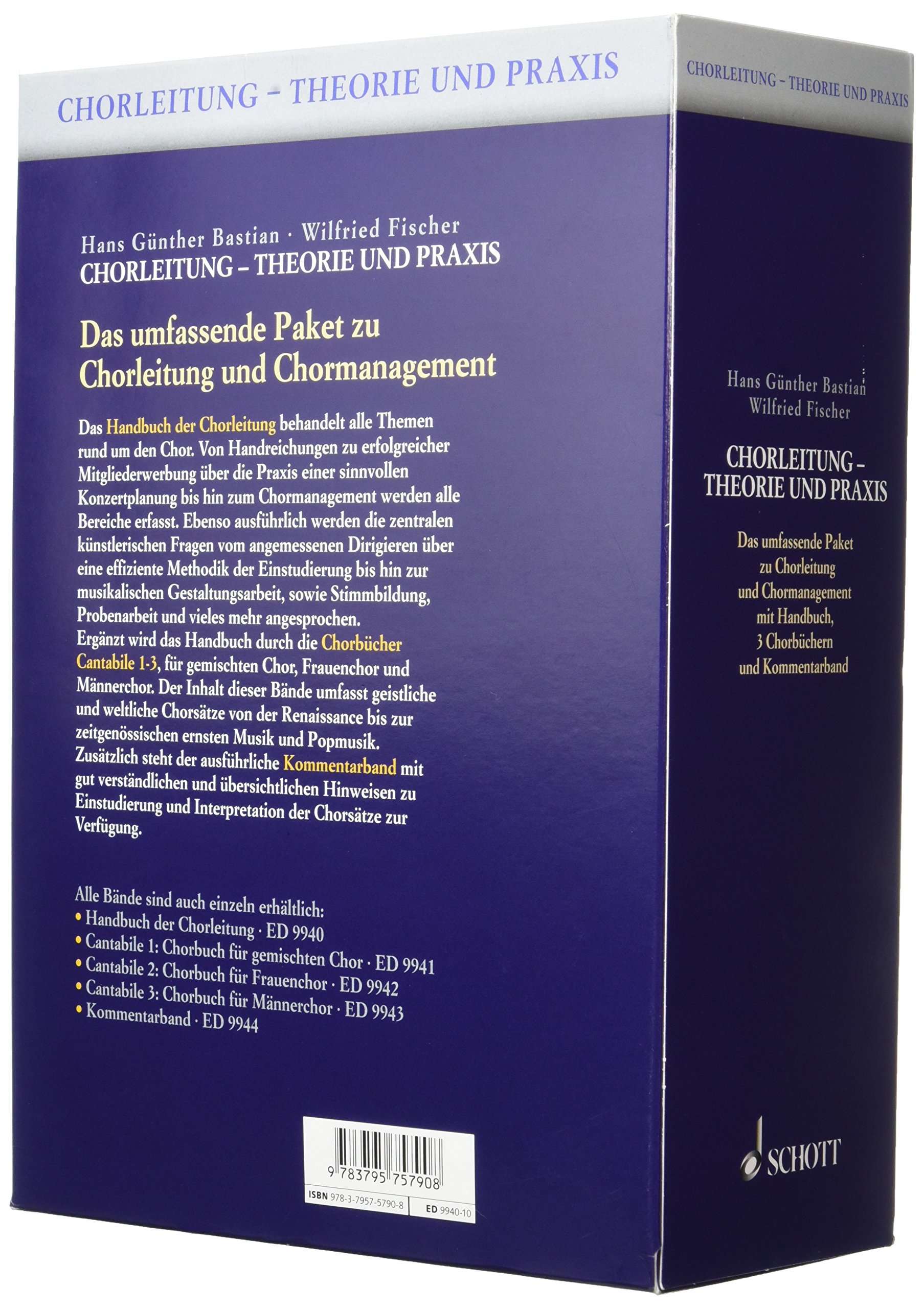 Chorleitung - Theorie und Praxis: 5 Bände komplett