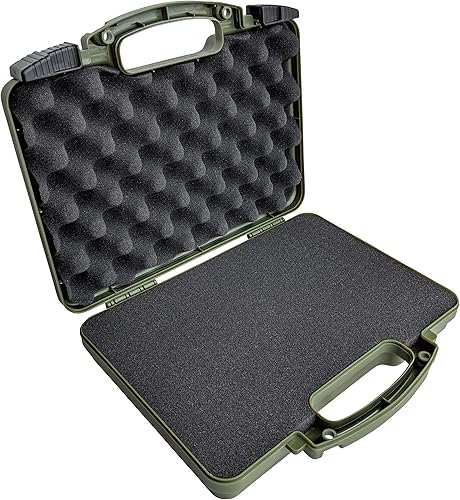 Miniatura 2 de Estuche rígido para pistola  Aprobado por la TSA, estuches de pistola de mano de larga duración para pistolas  Estuche para pistola DS3TeK con