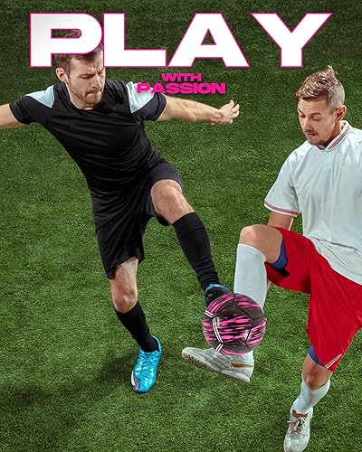 Miniatura 5 de American Challenge Balón de fútbol Kura  Tamaño 3, tamaño 4 y tamaño 5  Disponible en 6 colores vibrantes