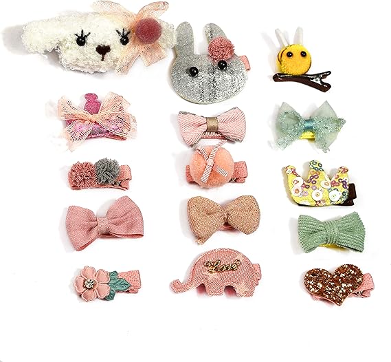 Amazon Co Jp Bianhuan ヘアクリップ ヘアピン かみどめ クリップ 髪 留め かわいい 女の子 ヘアアクセサリー おしゃれ 手作り ギフト プレゼント ベビー マタニティ