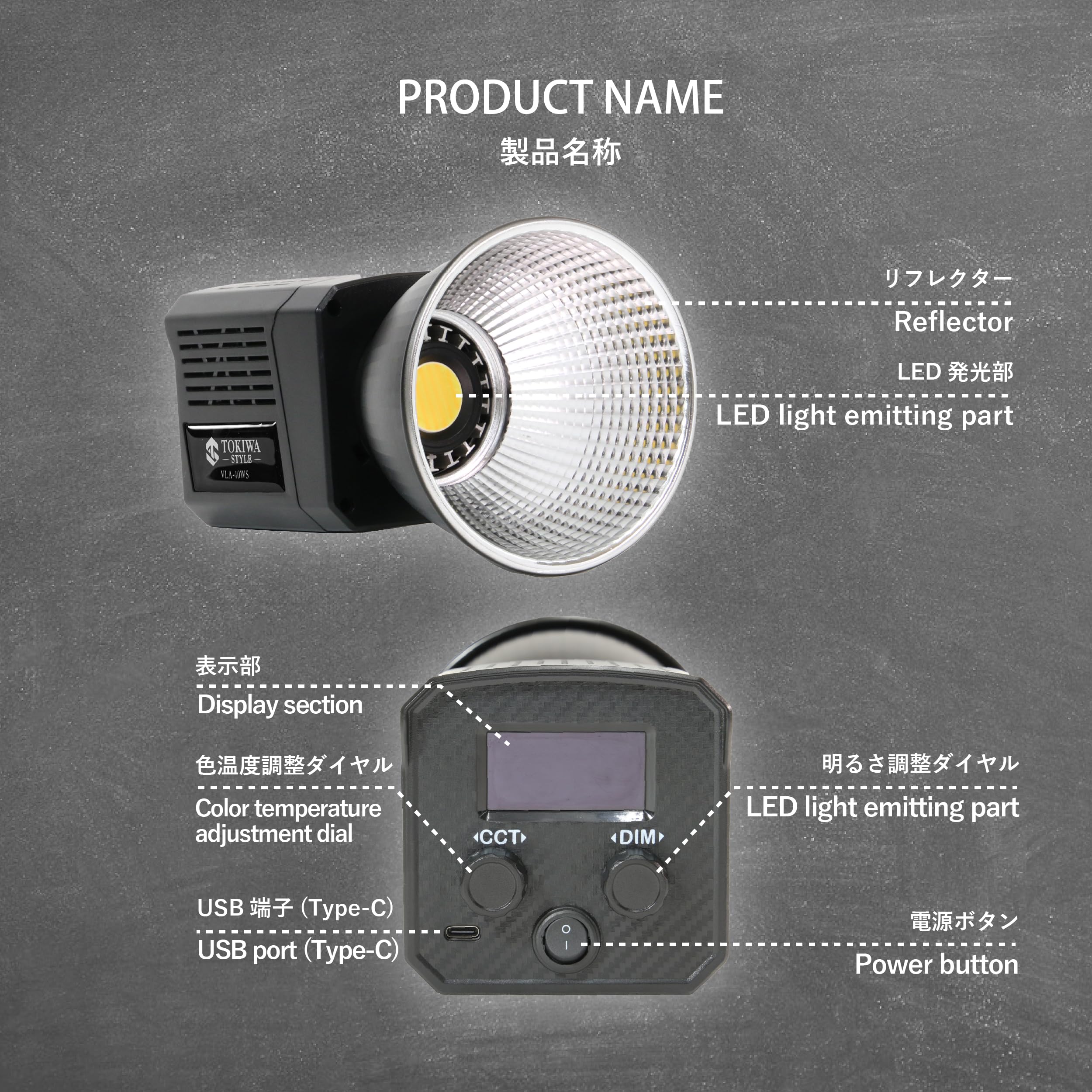 ビデオライトVL-202 中古品 LPL ビデオライト VL-501 500w L2372 - 写真プロ機材