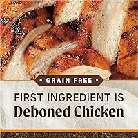 Vista 4 de Merrick - Alimento seco para perros, receta de pollo real y batata libre de granos, 22 libras, en bolsa