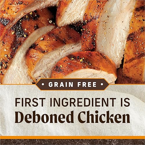 Miniatura 4 de Merrick - Alimento seco para perros, receta de pollo real y batata libre de granos, 4 libras, en bolsa