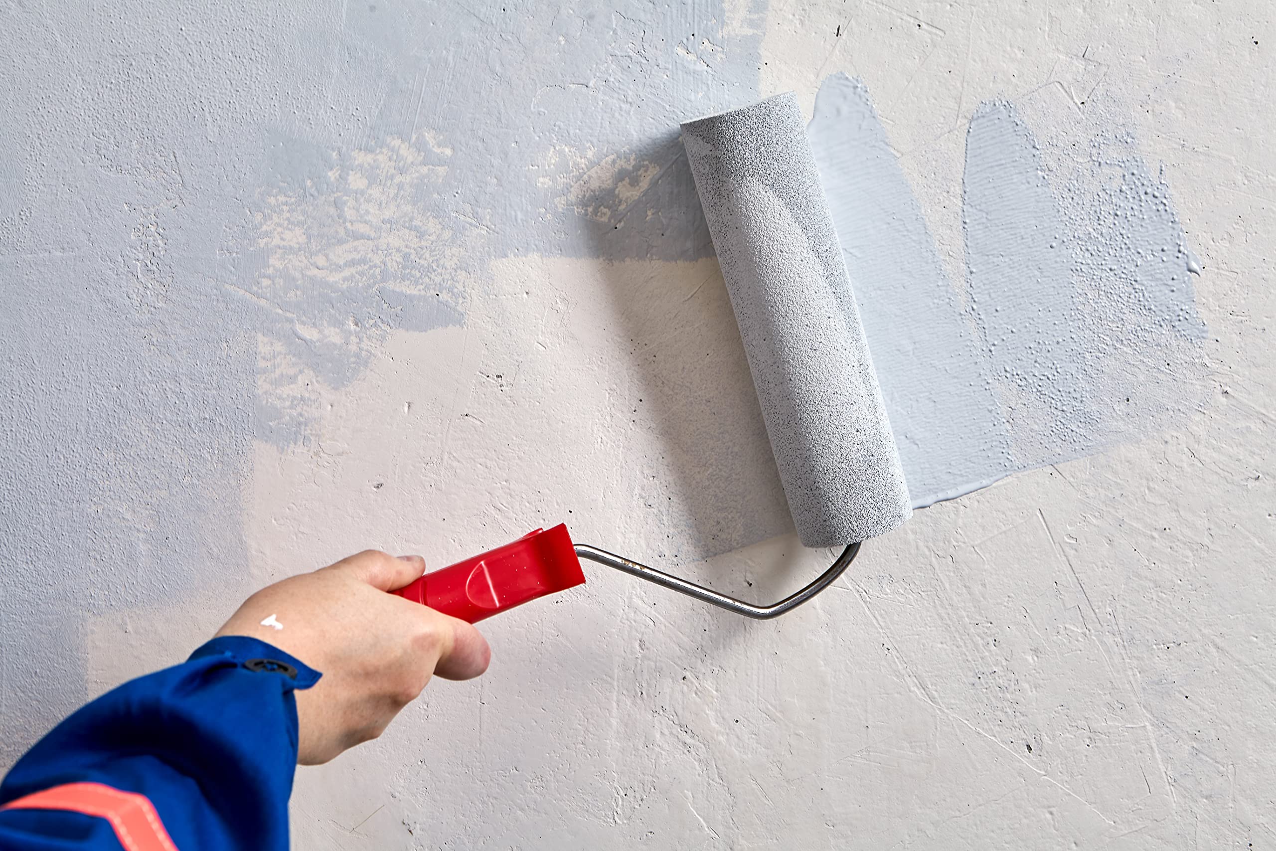 Pintura para hormigón, garaje, pintura de suelo, revestimiento de suelo para interiores, suelo industrial, para sótano, sala de estar, resina epoxi (30 kg, gris