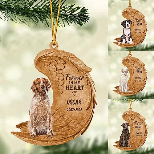 Miniatura 2 de Shih Tzu - Adorno conmemorativo personalizado para perros, razas de perros personalizadas en memoria amorosa, simpatía, recuerdos de perros, adornos