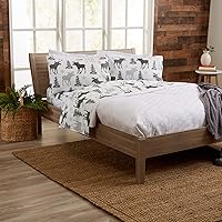 Vista 122 de 4-Piece Full Size Stripe Microfiber Sheet Set - Ultra-Soft, Brushed Bedding Sheets & Pillowcases - Wrinkle Free, Comfortable, All-Season Bed Sheets