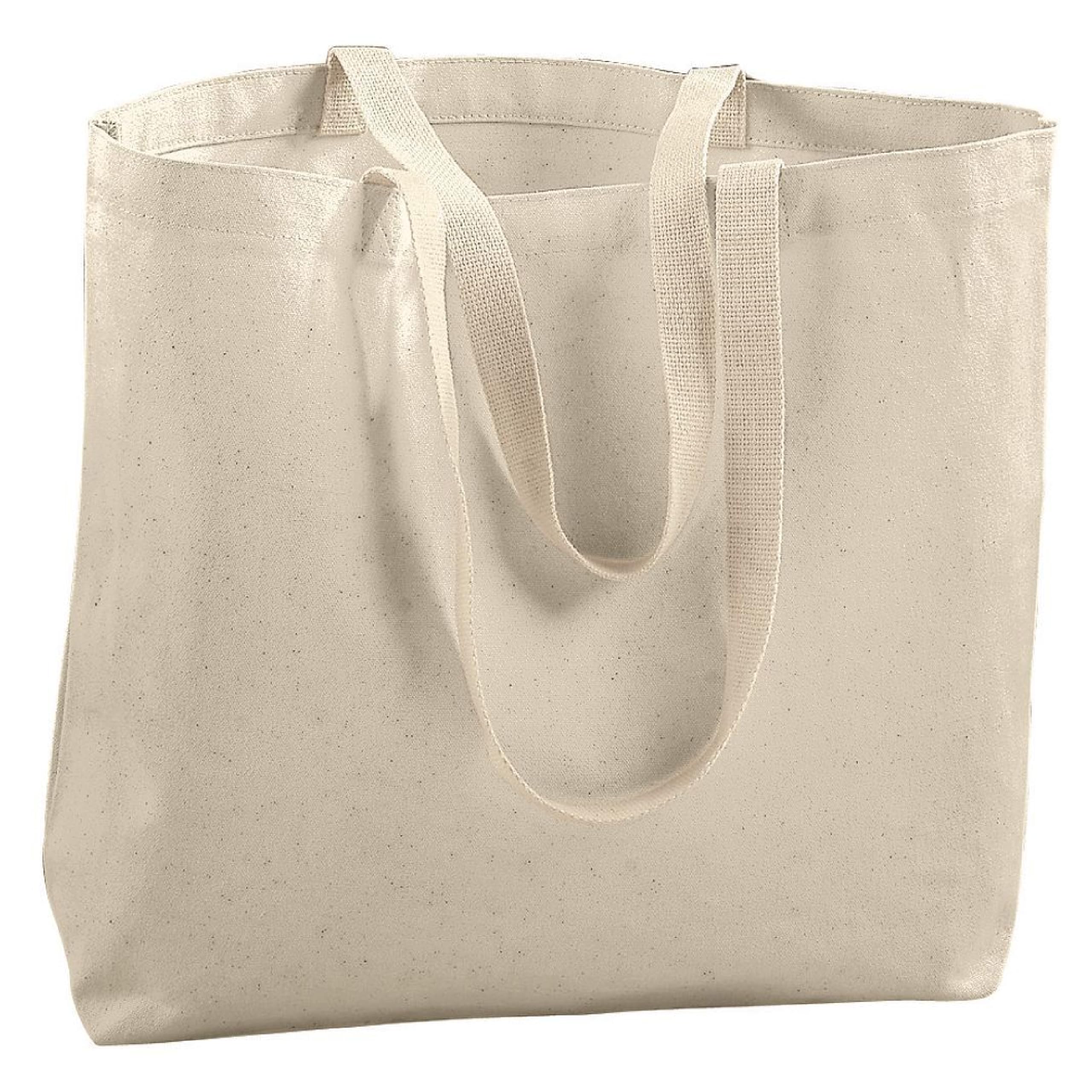 Augusta Sportswear Jumbo Tote Bag, One Size, Natural