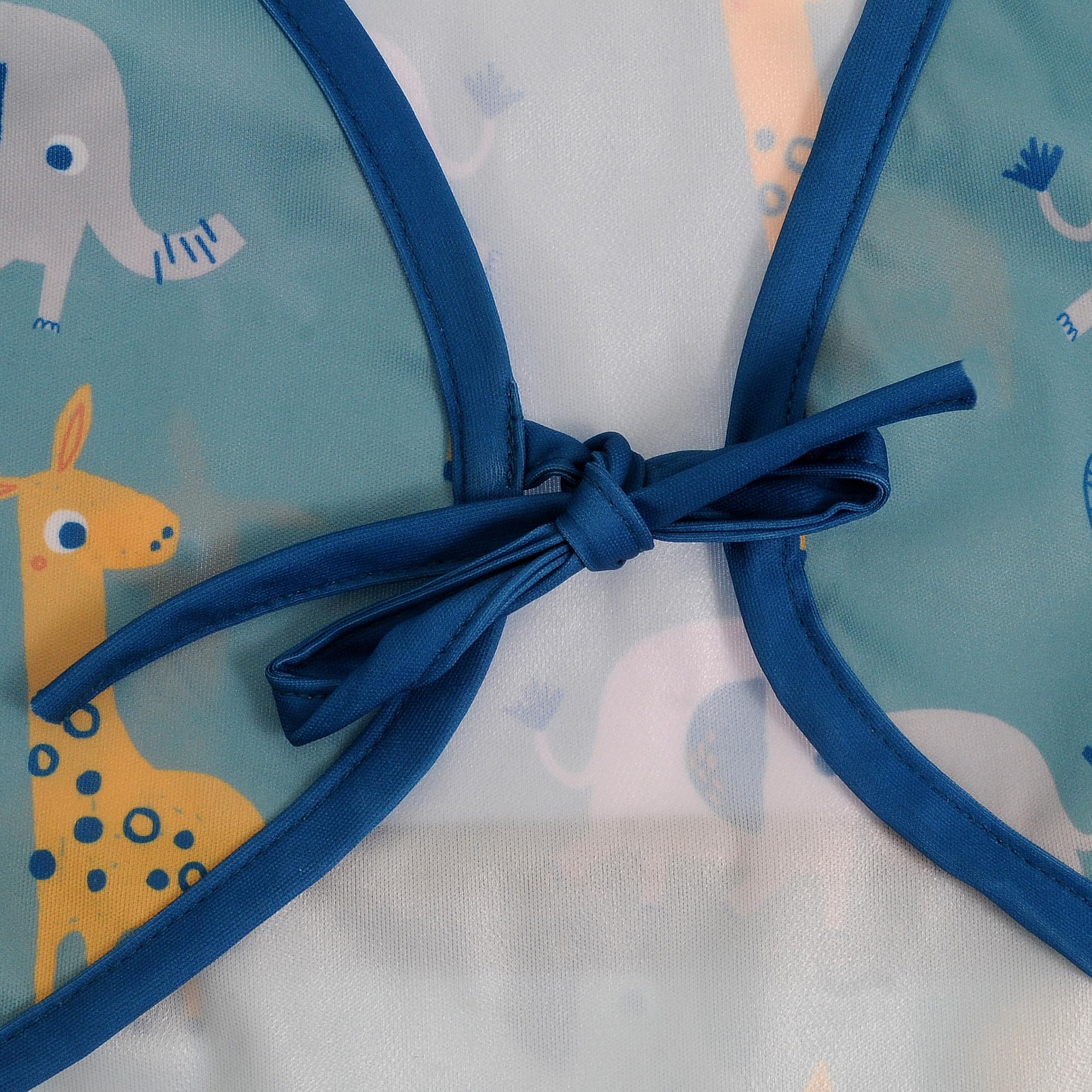 Ziggle Baby Bibs, Giraffe and Elephant - Image 4