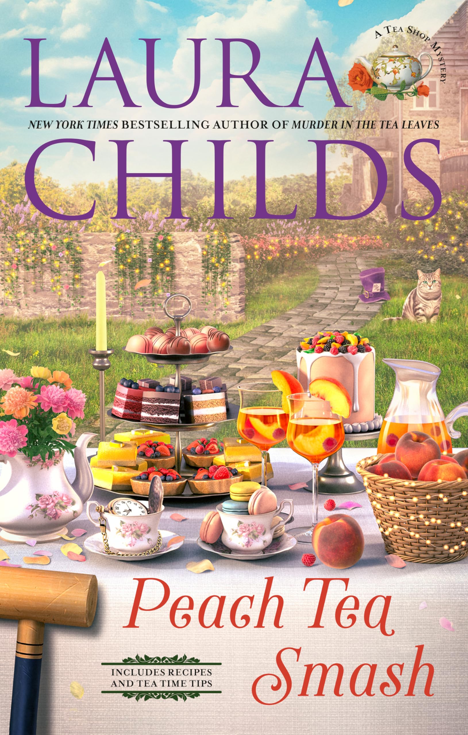 Peach Tea Smash (A Tea Shop Mystery Book 28)