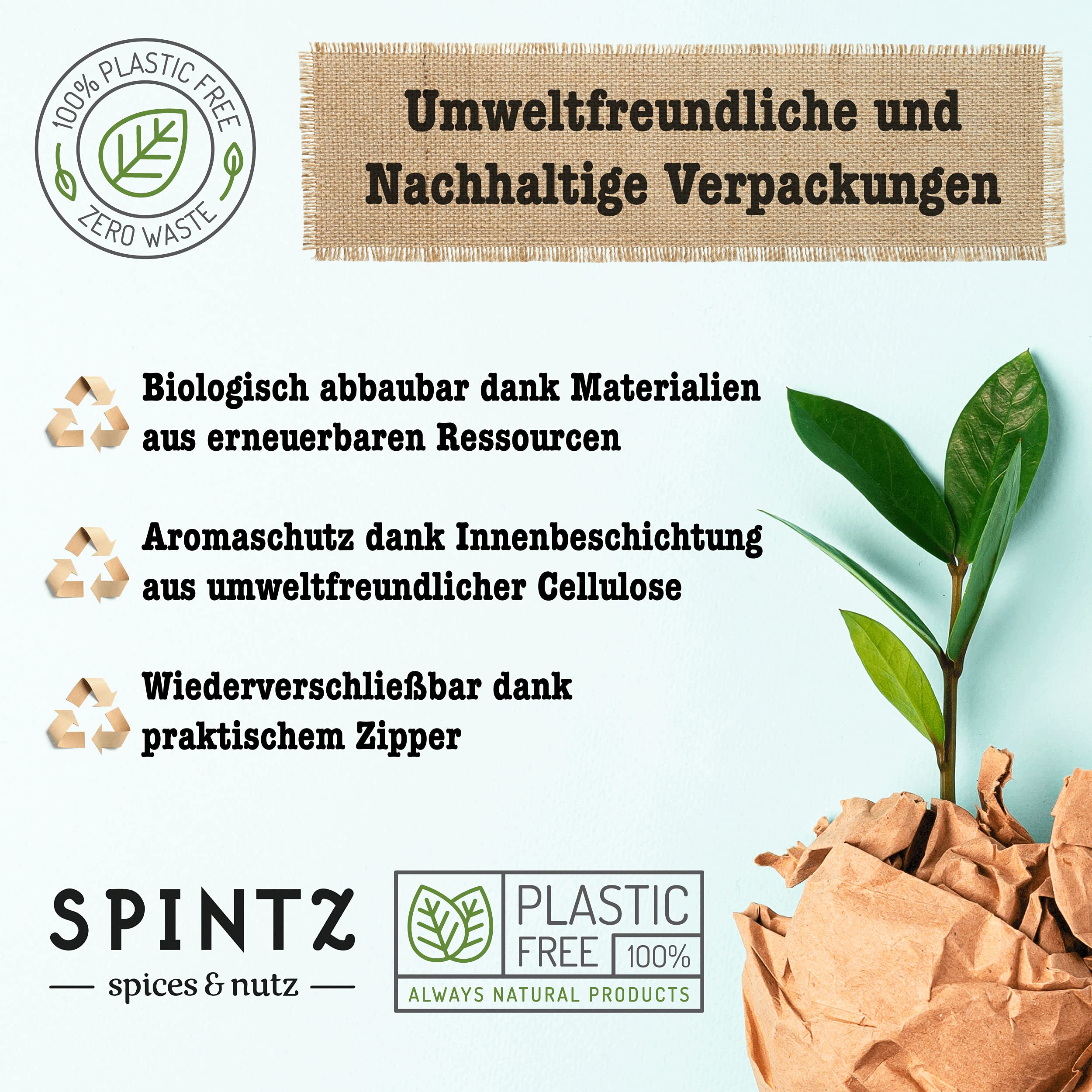 SPINTZ® 420 Stk. Bio Ingwer Kapseln - vegane Ingwer Kapseln hochdosiert - 2000 mg Ingwer Pulver Bio je Tagesdosis - Ingwerwurzel gemahlen | plastikfrei und nachhaltig verpackt