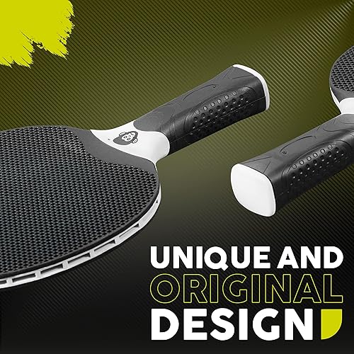 Miniatura 8 de BONOBOO Raqueta de ping pong  Raqueta de ping pong de alto rendimiento a prueba de golpes  Paletas de ping pong ideales para uso avanzado o casual