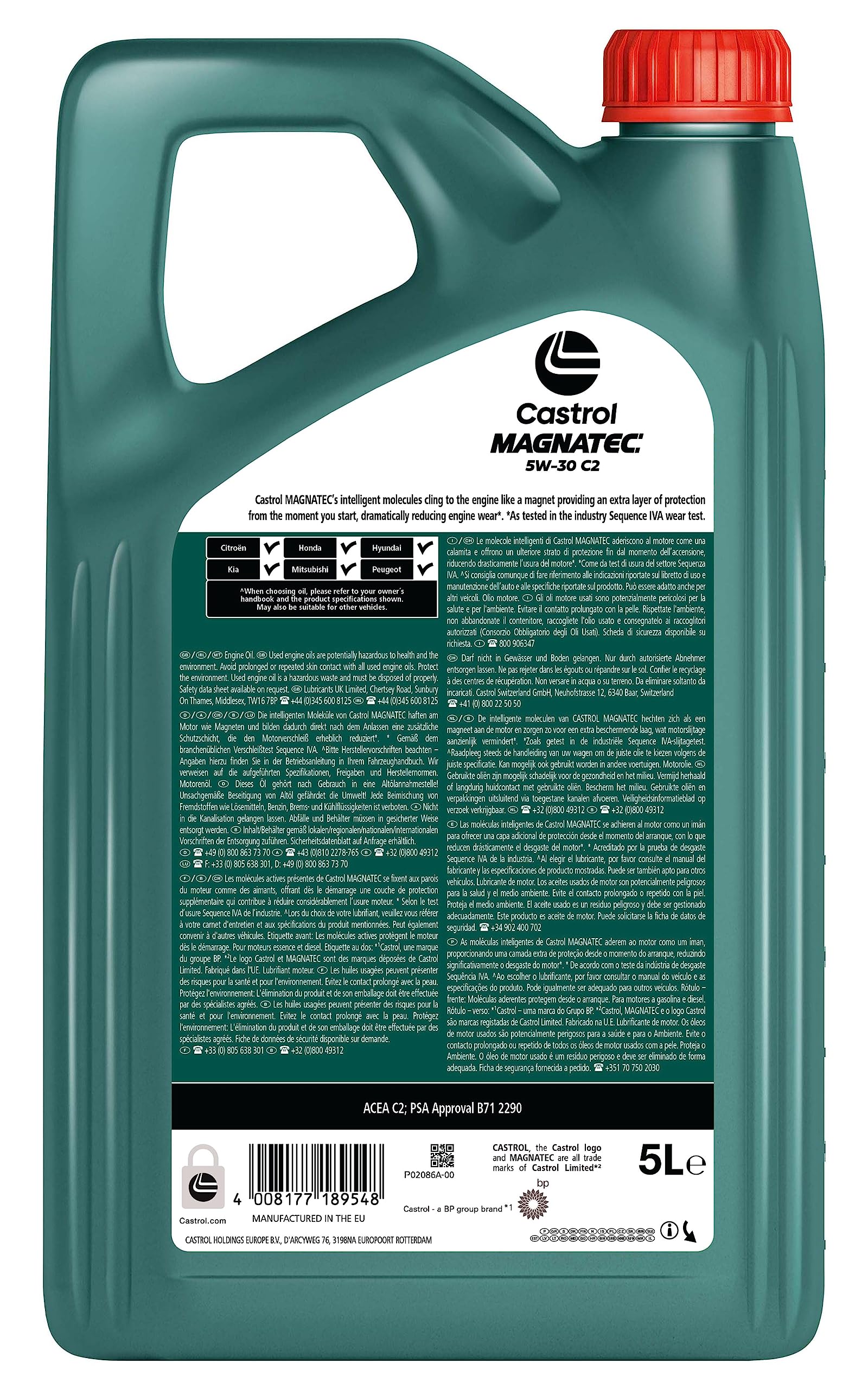 5 Liter CASTROL 5W-30