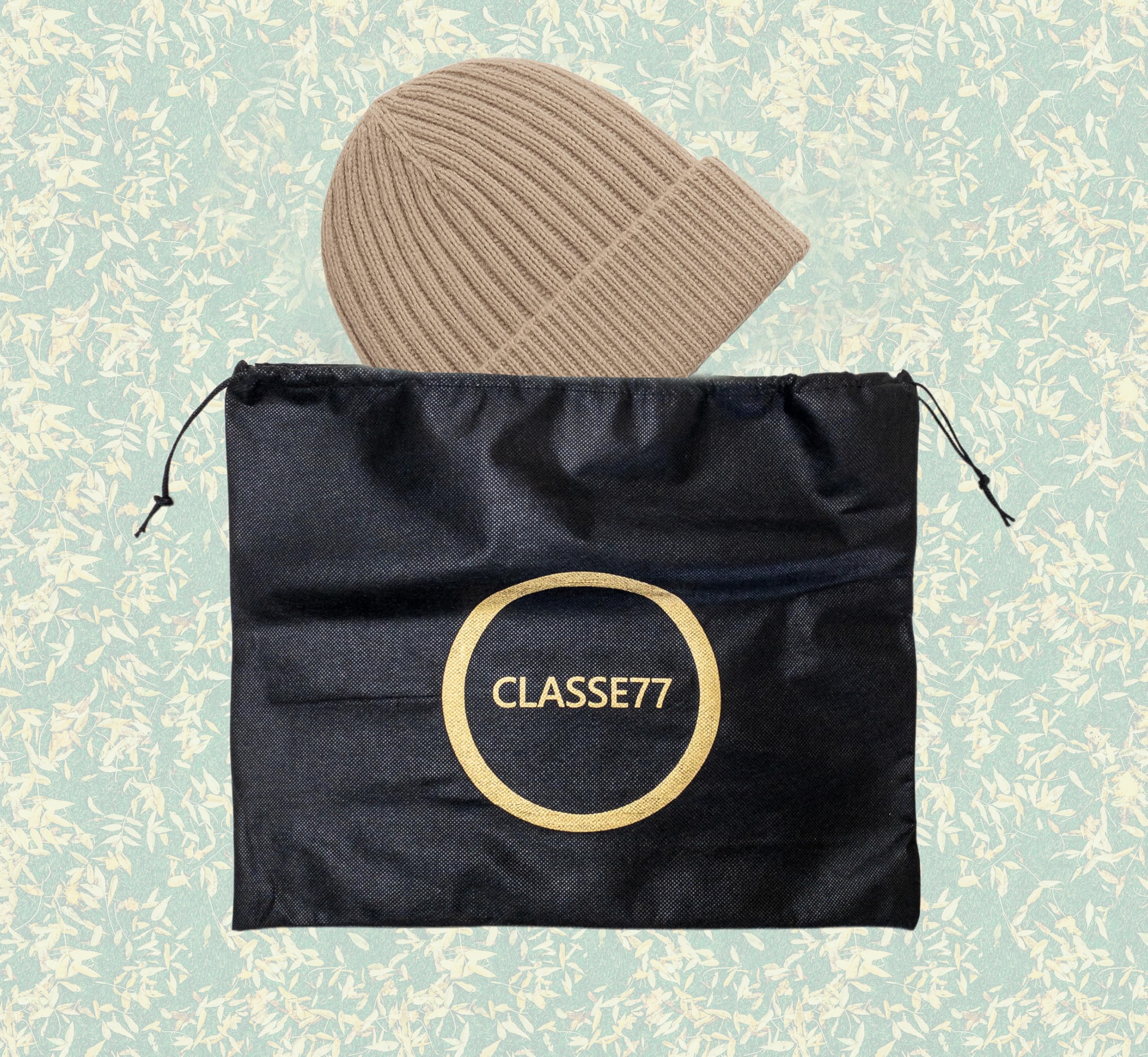 Cappello 100% Cashmere con rasatura a Coste - Prodotto Artigianale - Made in Italy