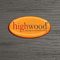 Vista 5 de Highwood Hamaca tipo banco de plaza Weatherly, para pórtico, de 4 pies, Coastal Teak