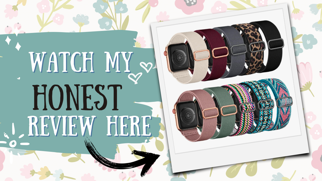 Watch Honest Review of 10 Pack Stretchy Apple Watch Bands on Amazon Live