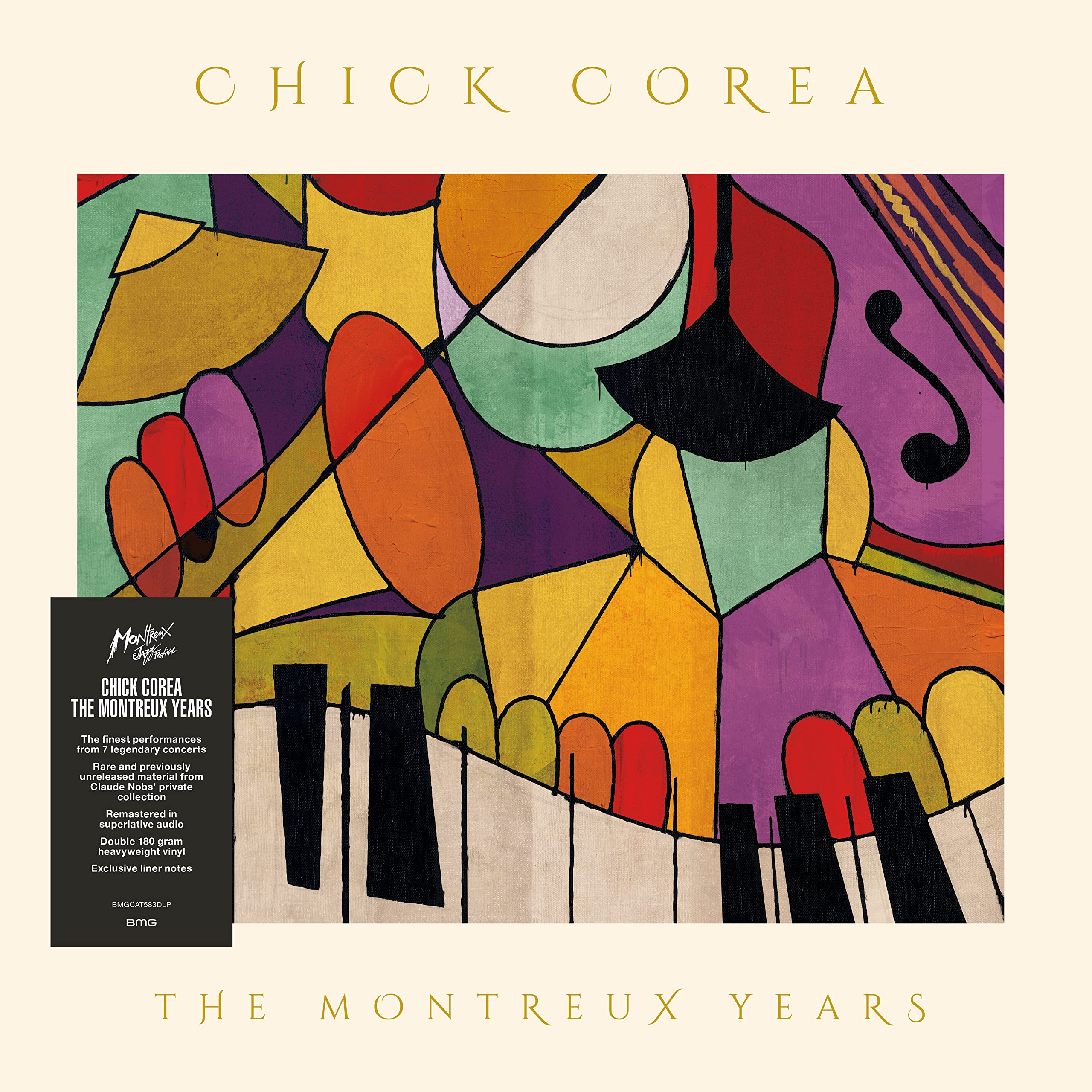 Chick Corea - The Montreux Years (BMG) 2LP Vinyl 12"" Album