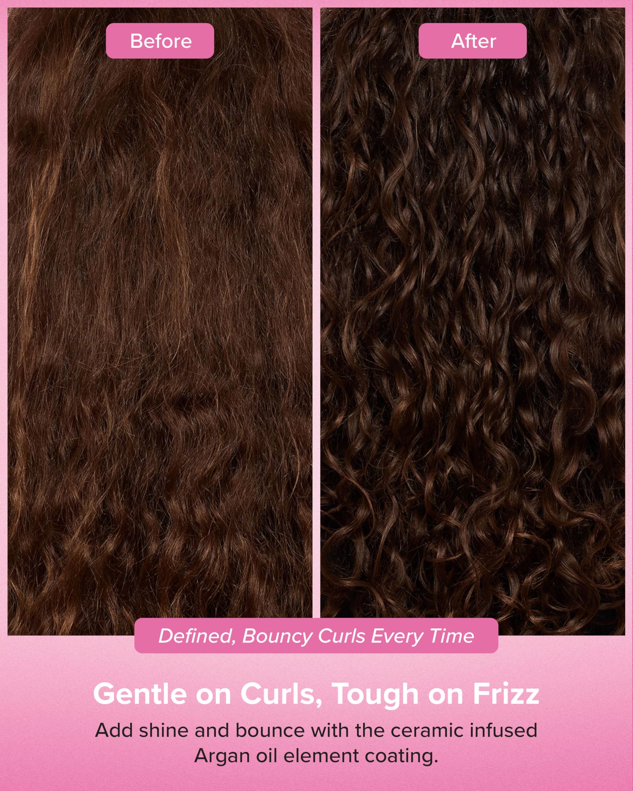 Bellissima Diffon  Diffuser & Curly Hair Dryer - XL Diffuser for Long Waves, Curls, Coils - Cool Button - Anti-Frizz Technology