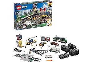LEGO High-Speed Passenger Train: Kid-Friendly Remote Control Train Building Set with Tracks for Immersive Play
