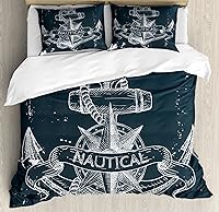 Vista 20 de Ambesonne Juego de funda de edredón de baloncesto, silueta de jugador de baloncesto, promoción de campeonato de competencia de atleta, juego de ropa