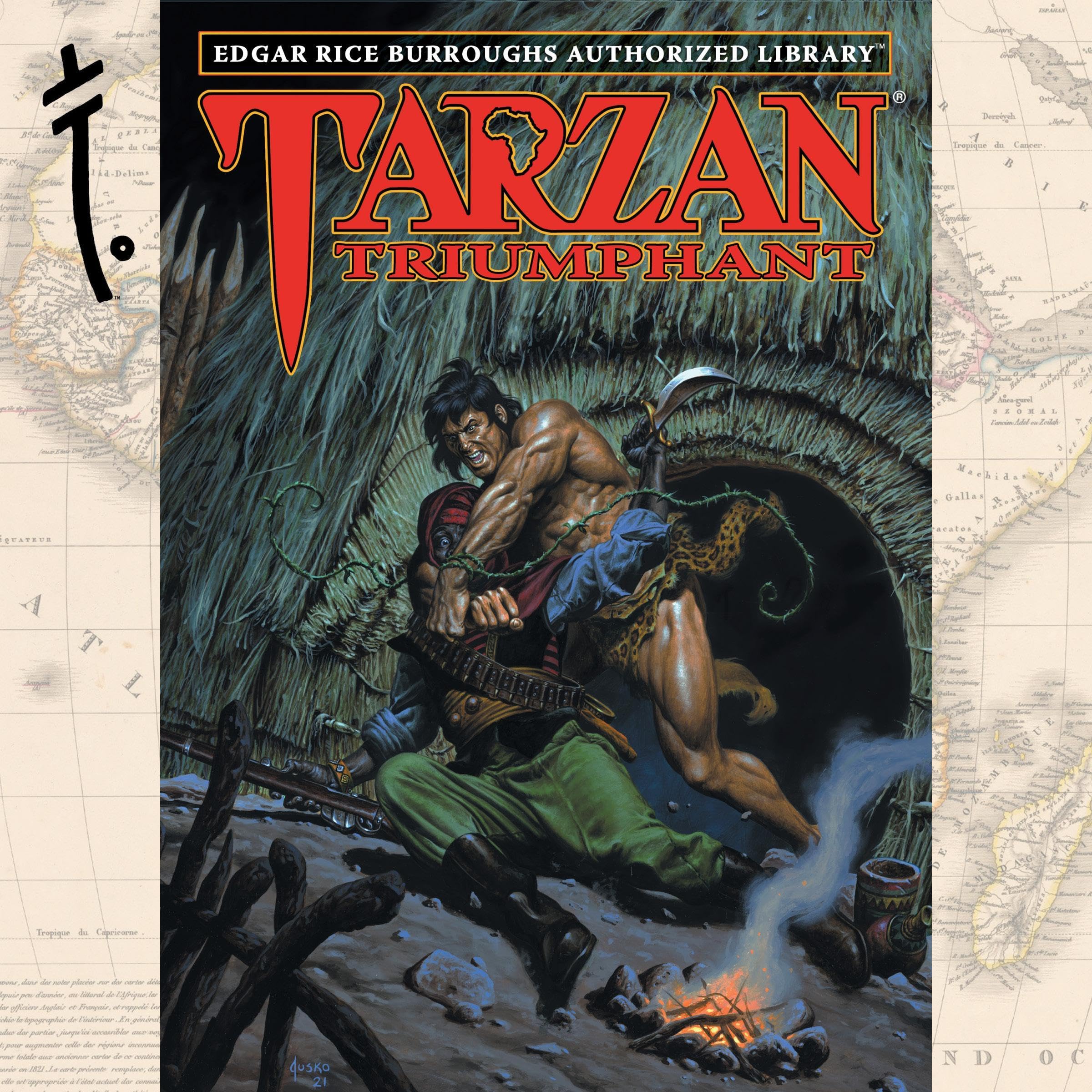 Cover art for Tarzan Triumphant
