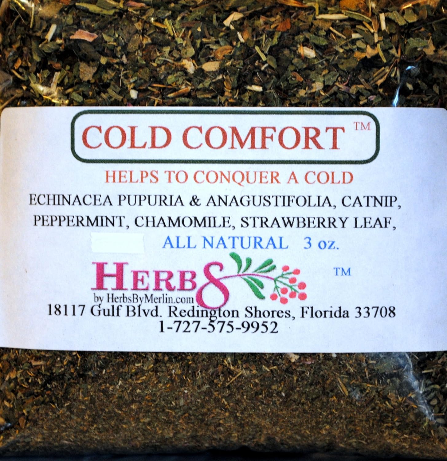 Herbs By Merlin Cold Comfort (Sinus Congestion Immunity