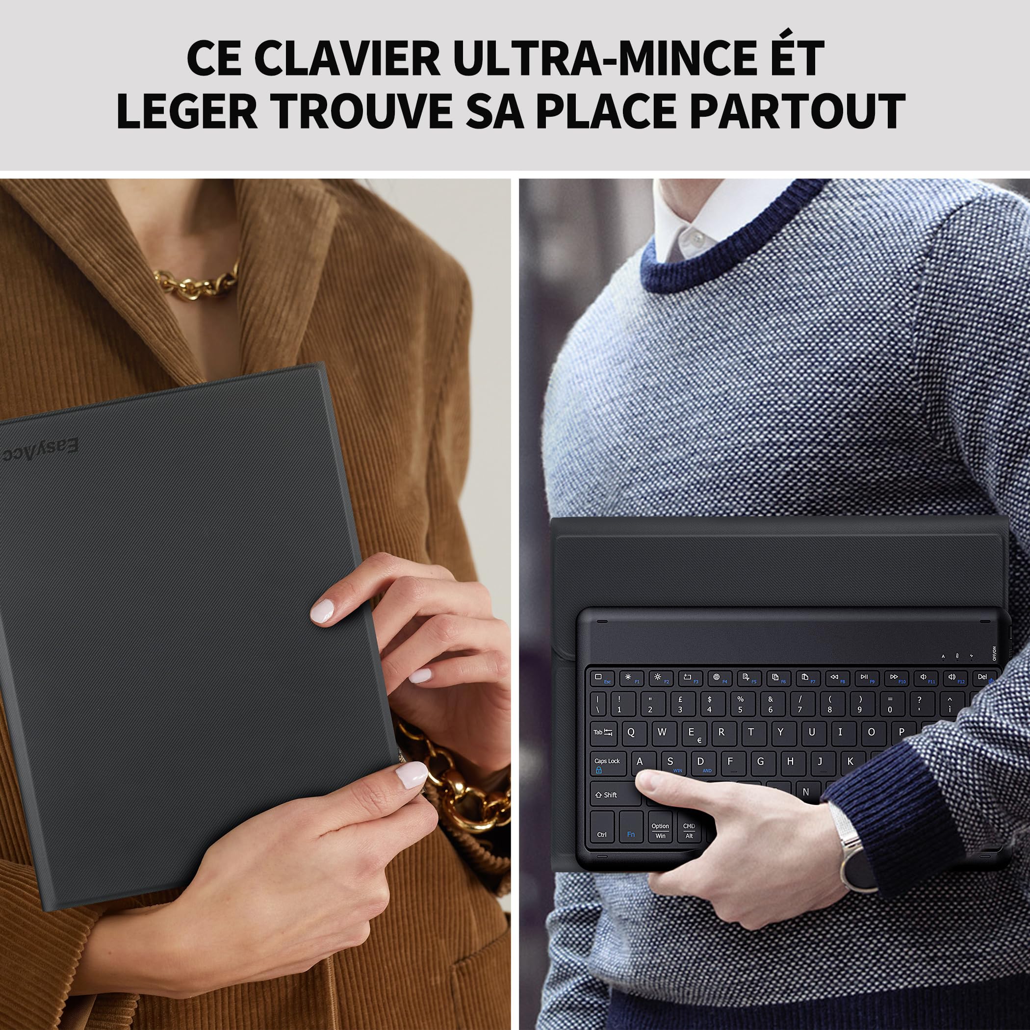USDILU Funda Teclado de Español (Incluye Ñ) para Lenovo Tab K11 LTE 11