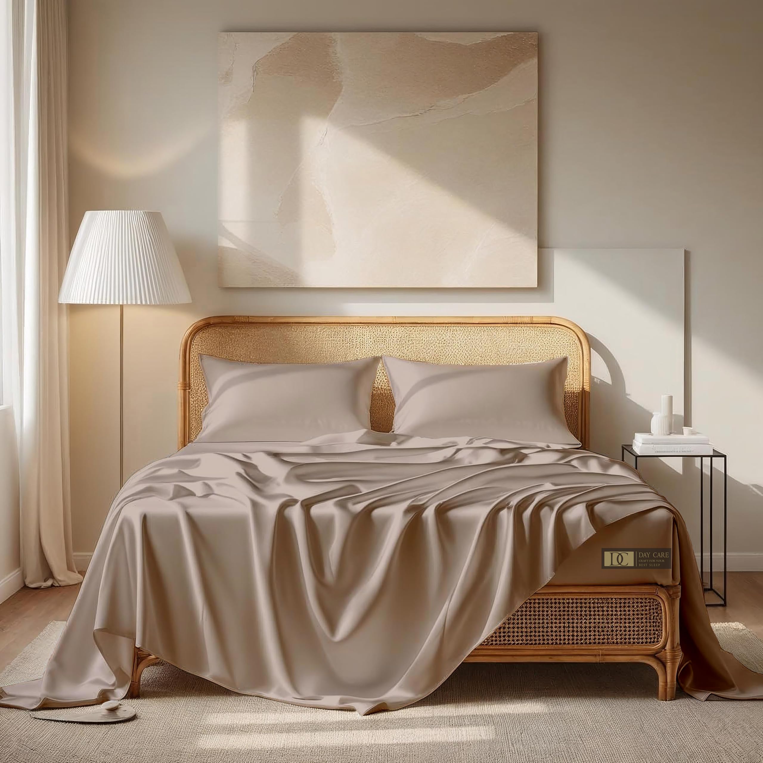 King Size Satin Bedsheets - Luxurious Midnight Black -15 King Size Satin Bedsheets - Luxurious Midnight Black -15