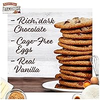 Vista 4 de Pepperidge Farm Farmhouse - Galletas finas y crujientes con chispas de chocolate oscuro, bolsa de 6.9 onzas (14 galletas)