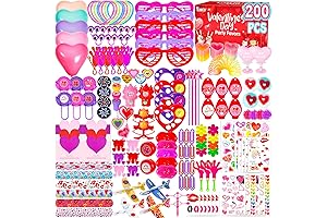 200-Piece Valentines Party Favors Toy Assortment