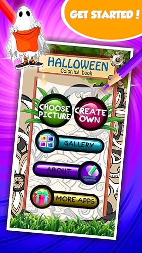 Livro para colorir Halloween