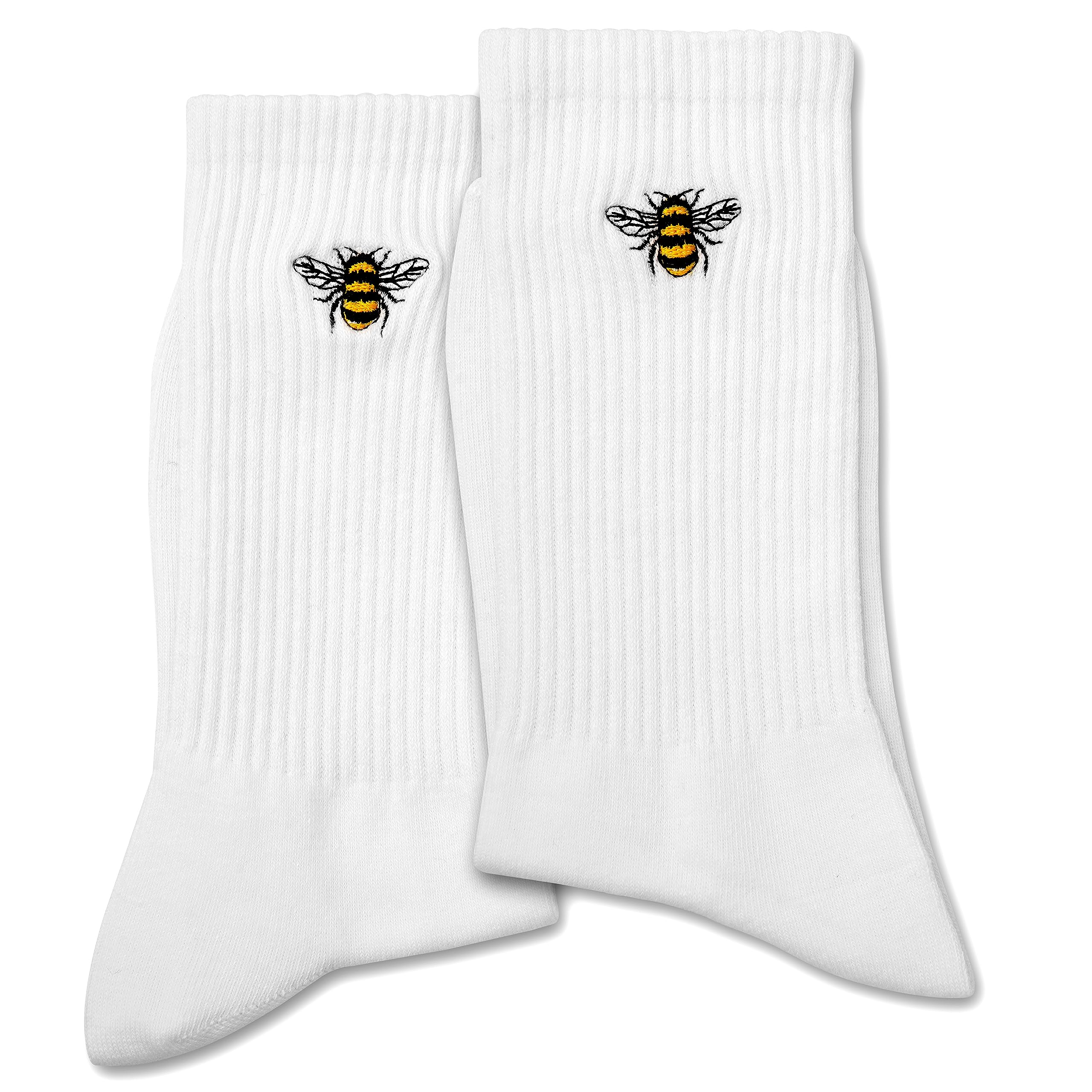 vohiroCute Design Embroidered Cotton Socks For Men, Women & Teens, 1 Pairs, Birthday Gift.