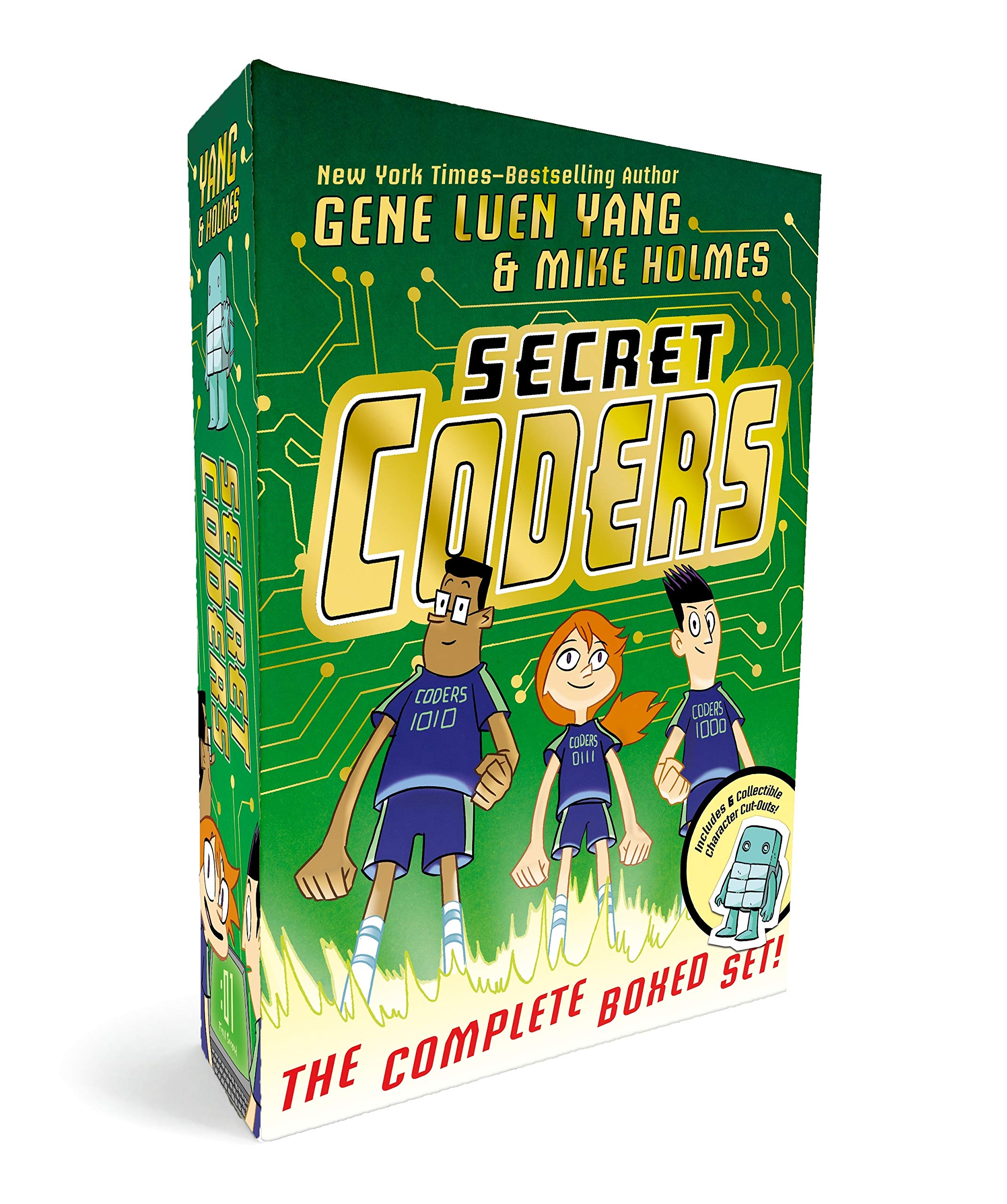 First Second Secret Coders: The Complete Boxed Set: (Secret Coders, Paths & Portals, Secrets & Sequences, Robots & Repeats, Potions & Parameters, Monsters & Modules)