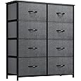 DWVO Dresser for Bedroom with 16 Drawers, Large Chest of Drawers, Tall Dressers for Bedroom with Wood Top and Metal Frame